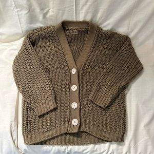 Babaa MINI cardigan no 18 in Irish Moss